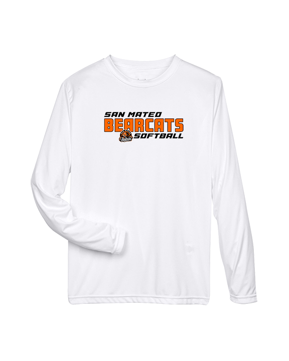 San Mateo HS Softball Bold - Performance Longsleeve