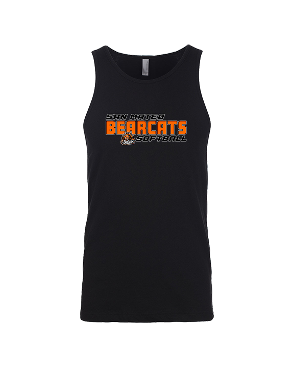 San Mateo HS Softball Bold - Tank Top