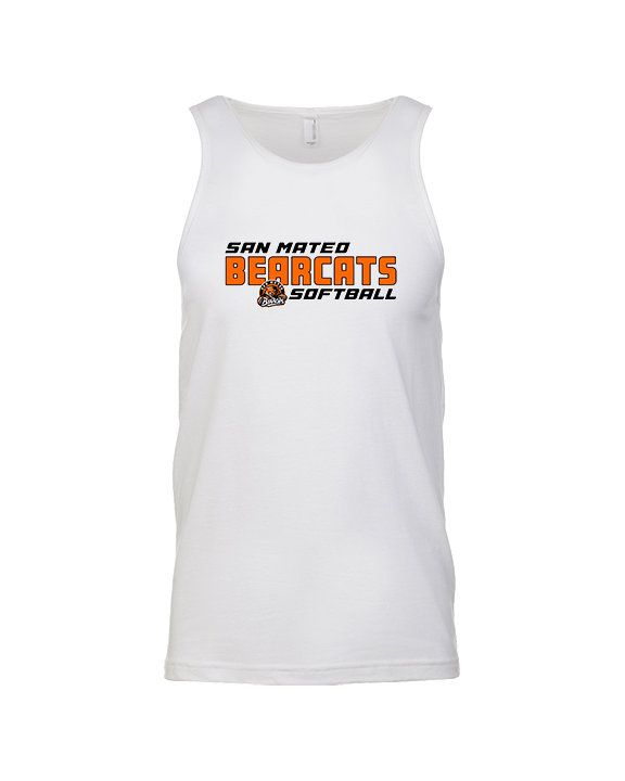 San Mateo HS Softball Bold - Tank Top