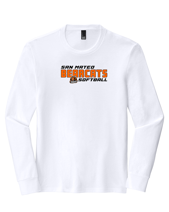 San Mateo HS Softball Bold - Tri-Blend Long Sleeve