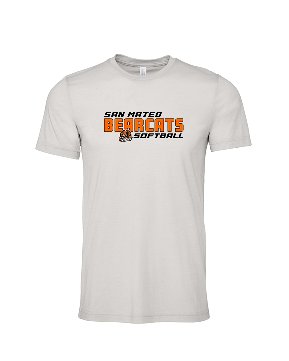 San Mateo HS Softball Bold - Tri-Blend Shirt
