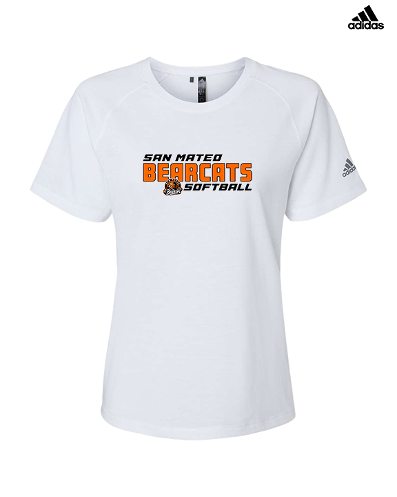 San Mateo HS Softball Bold - Womens Adidas Performance Shirt