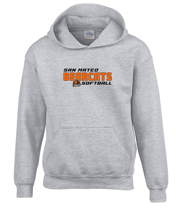 San Mateo HS Softball Bold - Youth Hoodie