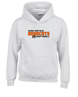 San Mateo HS Softball Bold - Youth Hoodie