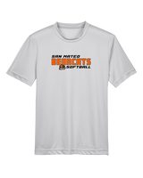 San Mateo HS Softball Bold - Youth Performance Shirt