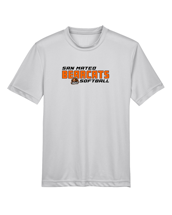 San Mateo HS Softball Bold - Youth Performance Shirt