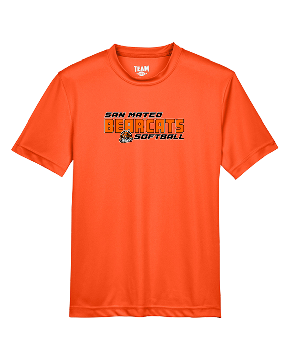 San Mateo HS Softball Bold - Youth Performance Shirt