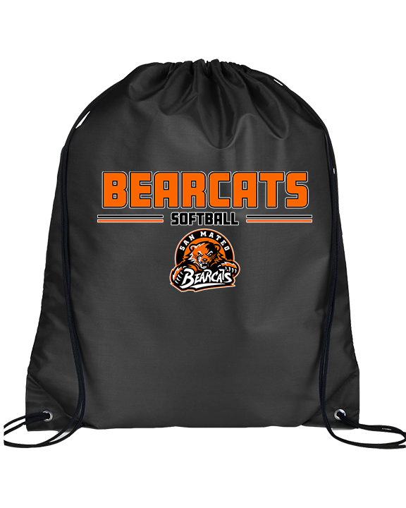 San Mateo HS Softball Keen - Drawstring Bag