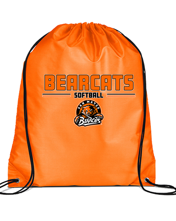 San Mateo HS Softball Keen - Drawstring Bag
