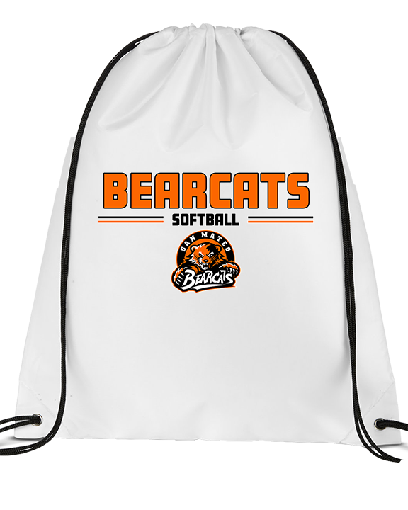 San Mateo HS Softball Keen - Drawstring Bag
