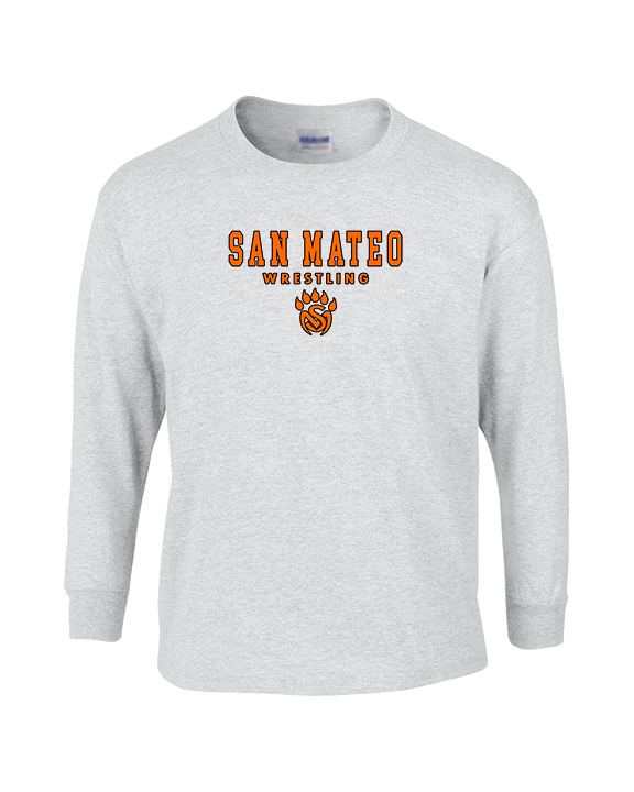 San Mateo HS Wrestling Block - Cotton Longsleeve
