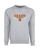 San Mateo HS Wrestling Block - Crewneck Sweatshirt