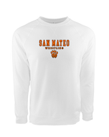 San Mateo HS Wrestling Block - Crewneck Sweatshirt