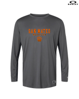 San Mateo HS Wrestling Block - Mens Oakley Longsleeve