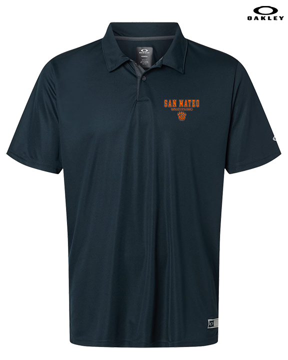 San Mateo HS Wrestling Block - Mens Oakley Polo