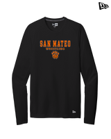 San Mateo HS Wrestling Block - New Era Performance Long Sleeve