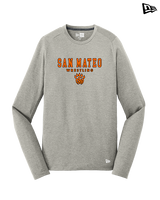 San Mateo HS Wrestling Block - New Era Performance Long Sleeve