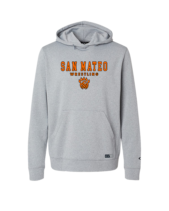 San Mateo HS Wrestling Block - Oakley Performance Hoodie