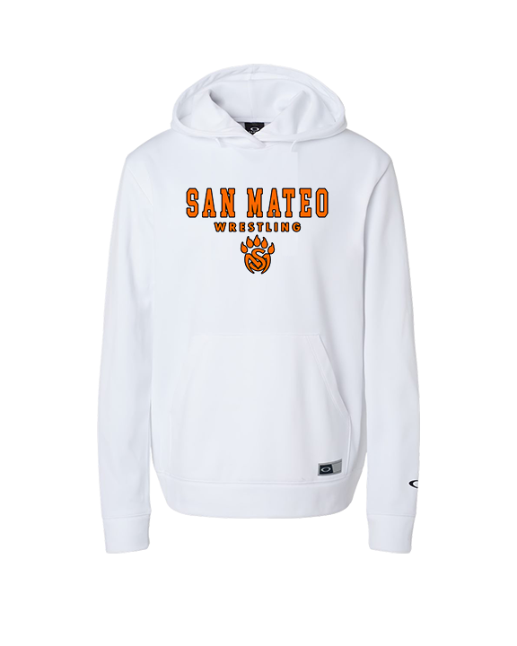 San Mateo HS Wrestling Block - Oakley Performance Hoodie
