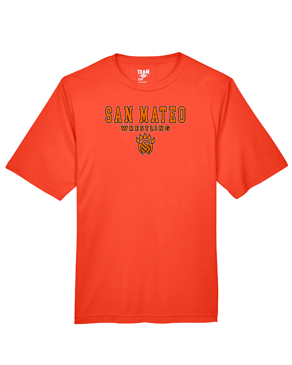San Mateo HS Wrestling Block - Performance Shirt