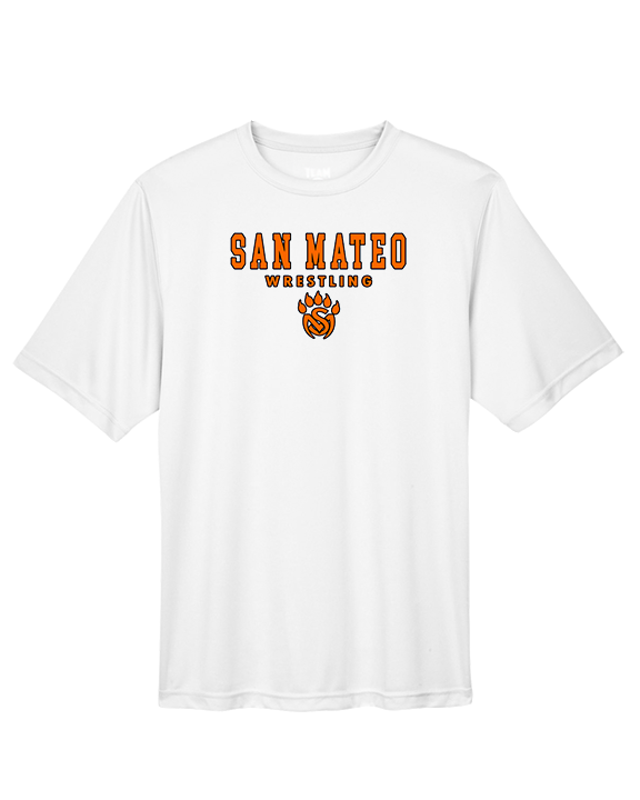 San Mateo HS Wrestling Block - Performance Shirt