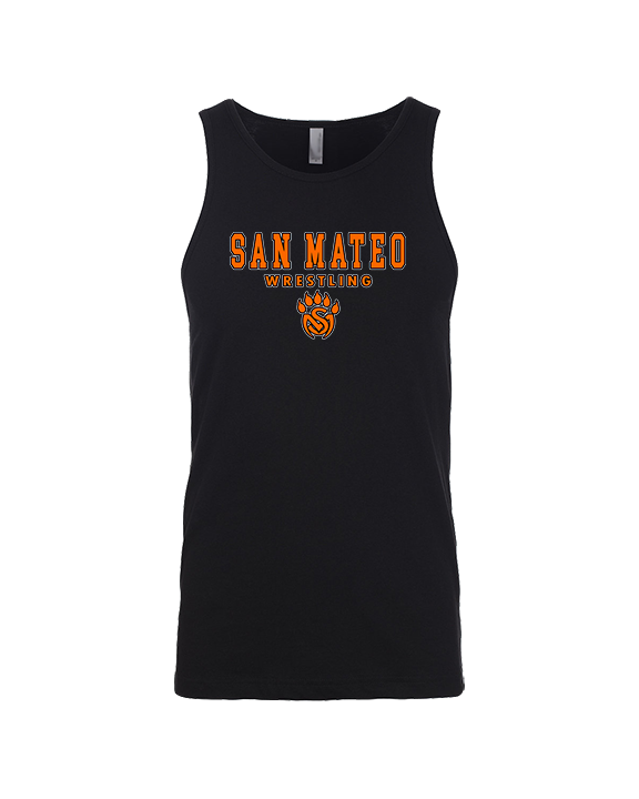 San Mateo HS Wrestling Block - Tank Top