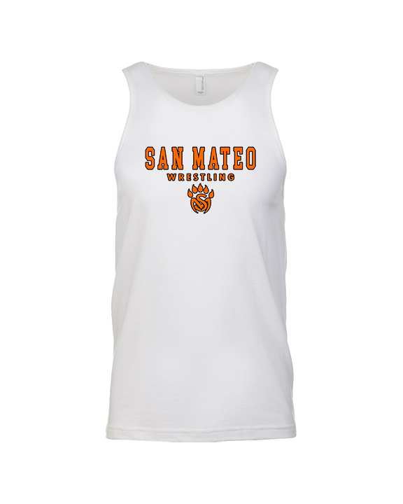 San Mateo HS Wrestling Block - Tank Top