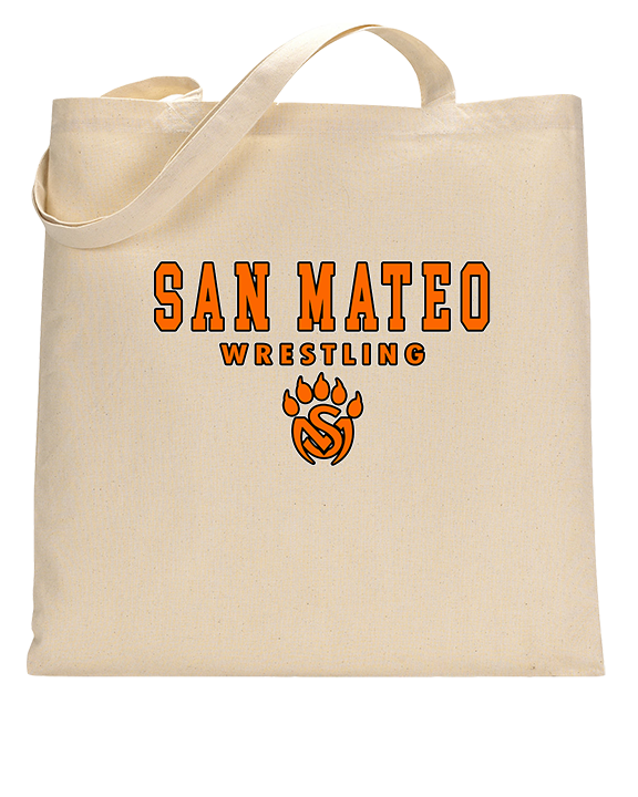 San Mateo HS Wrestling Block - Tote