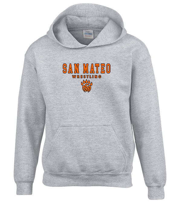 San Mateo HS Wrestling Block - Youth Hoodie