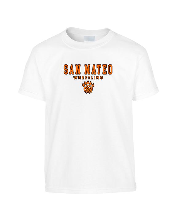 San Mateo HS Wrestling Block - Youth Shirt
