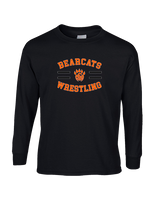 San Mateo HS Wrestling Curve - Cotton Longsleeve