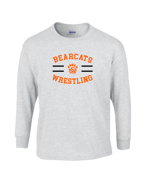 San Mateo HS Wrestling Curve - Cotton Longsleeve