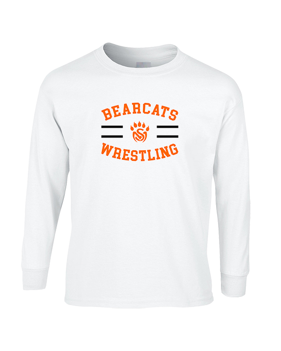 San Mateo HS Wrestling Curve - Cotton Longsleeve