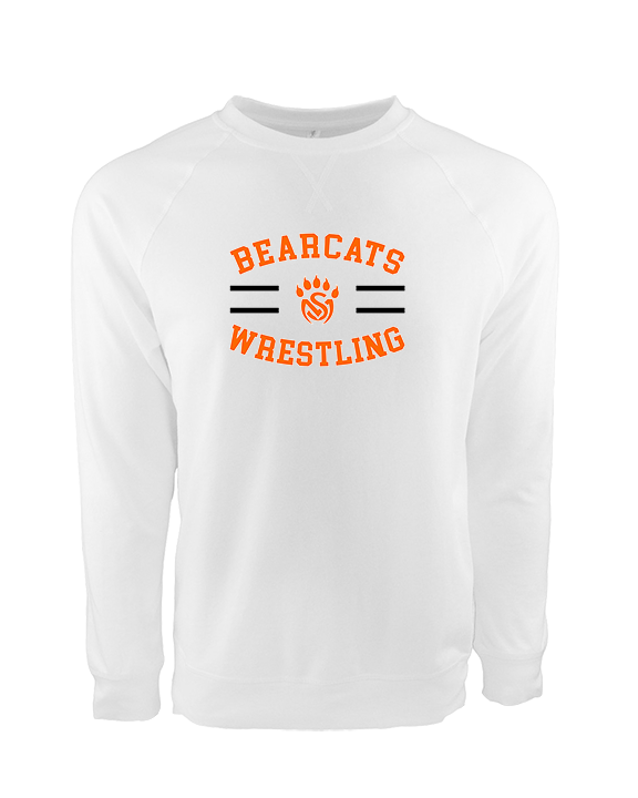 San Mateo HS Wrestling Curve - Crewneck Sweatshirt