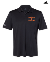 San Mateo HS Wrestling Curve - Mens Adidas Polo