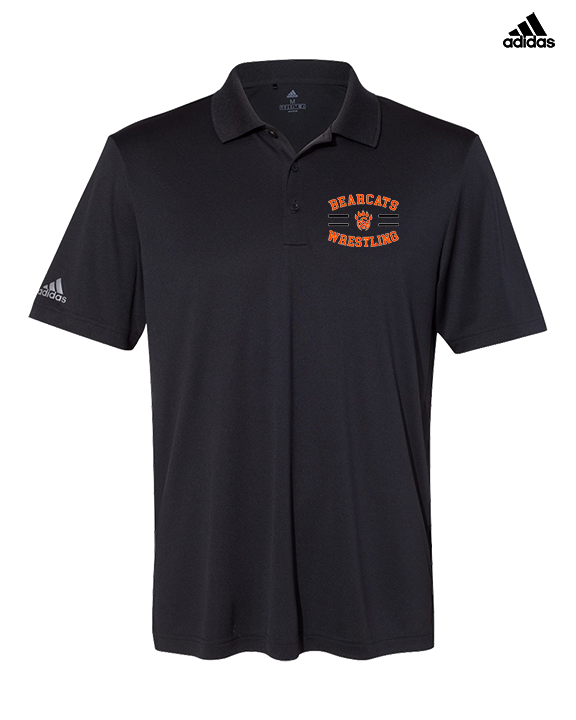 San Mateo HS Wrestling Curve - Mens Adidas Polo