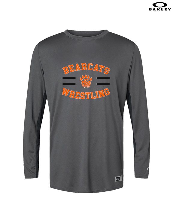 San Mateo HS Wrestling Curve - Mens Oakley Longsleeve