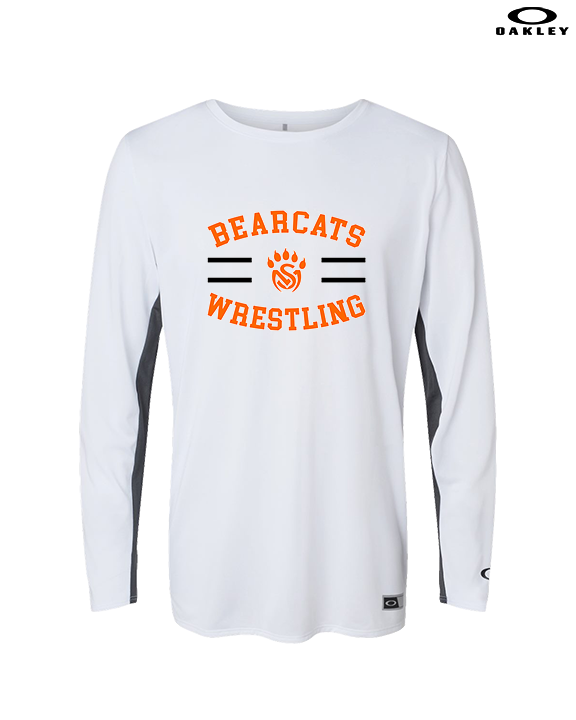 San Mateo HS Wrestling Curve - Mens Oakley Longsleeve