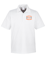 San Mateo HS Wrestling Curve - Mens Polo