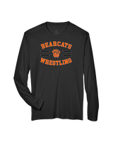 San Mateo HS Wrestling Curve - Performance Longsleeve