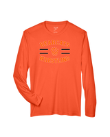 San Mateo HS Wrestling Curve - Performance Longsleeve