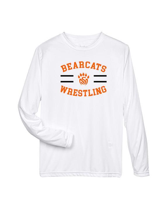 San Mateo HS Wrestling Curve - Performance Longsleeve