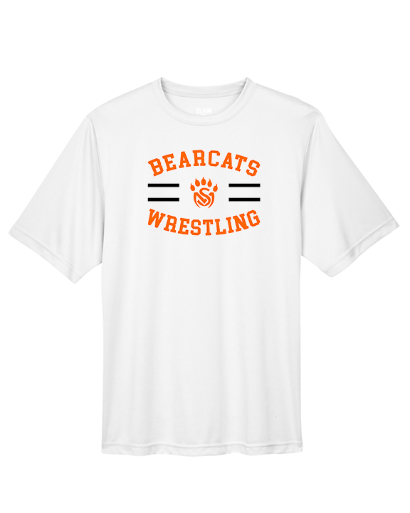 San Mateo HS Wrestling Curve - Performance Shirt