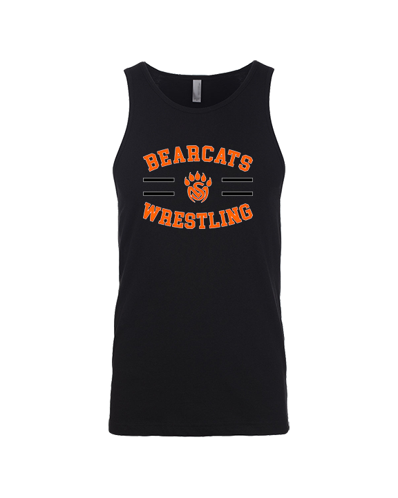 San Mateo HS Wrestling Curve - Tank Top