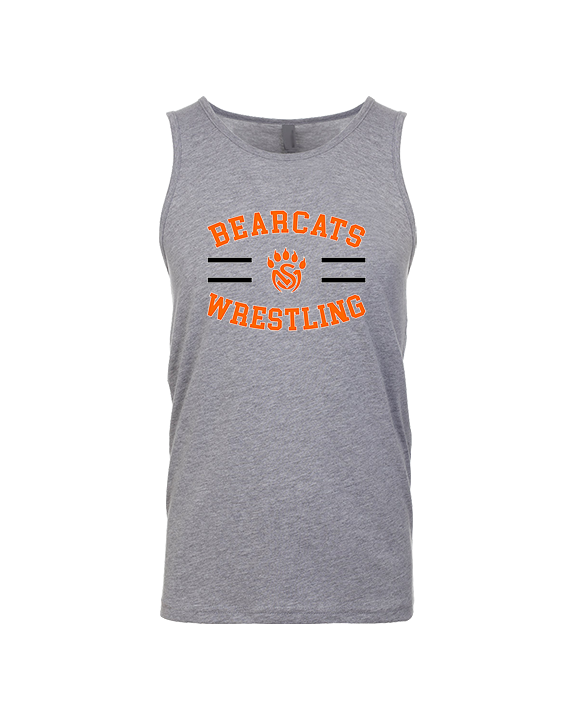 San Mateo HS Wrestling Curve - Tank Top