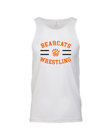 San Mateo HS Wrestling Curve - Tank Top