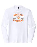 San Mateo HS Wrestling Curve - Tri-Blend Long Sleeve