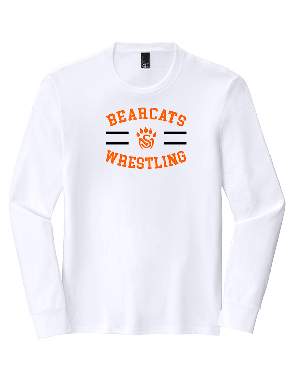 San Mateo HS Wrestling Curve - Tri-Blend Long Sleeve