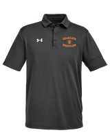 San Mateo HS Wrestling Curve - Under Armour Mens Tech Polo
