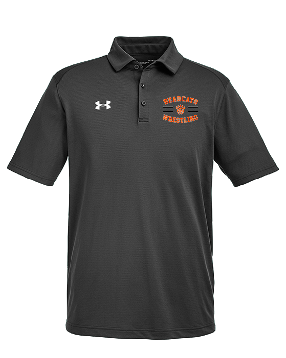 San Mateo HS Wrestling Curve - Under Armour Mens Tech Polo